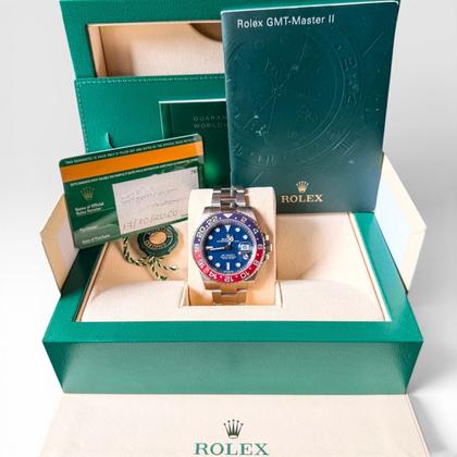 Rolex GMT-Master II , Blue Dial