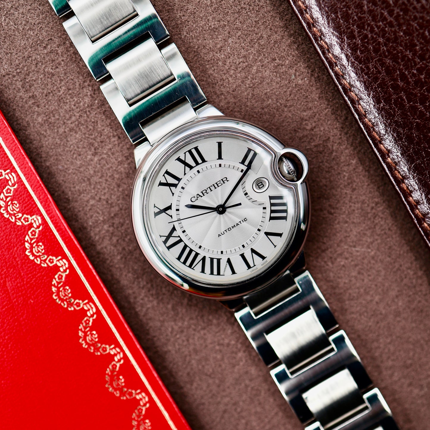 Cartier Ballon Bleu silver