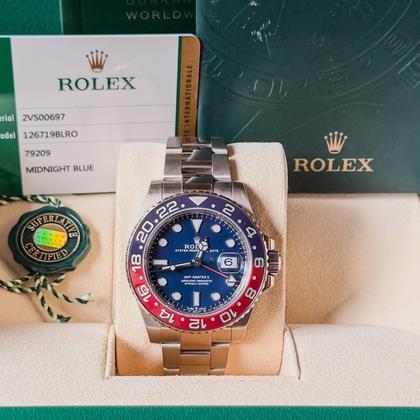 Rolex GMT-Master II , Blue Dial