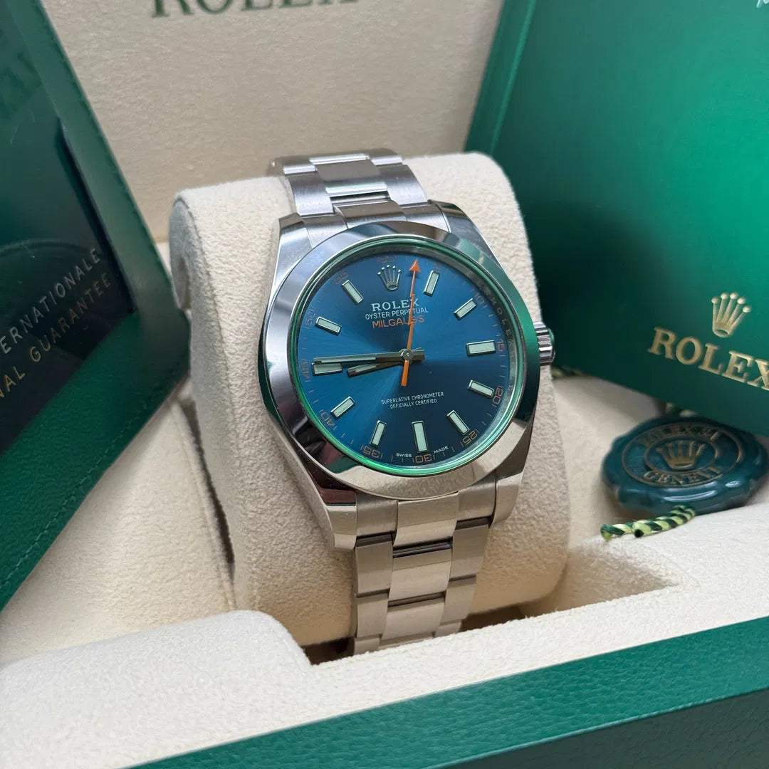 Rolex Milgauss Bleu