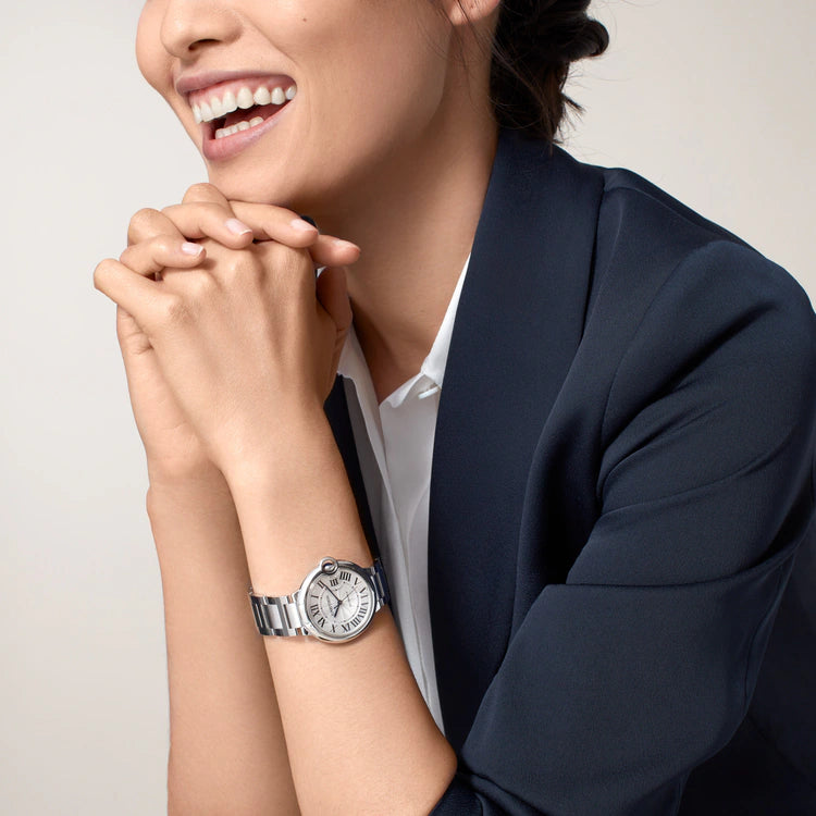 Cartier Ballon Bleu silver