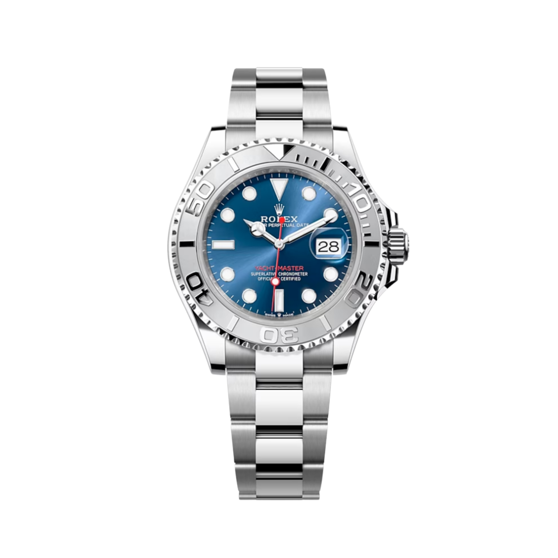 Rolex Yacht-Master Métale Bleu Quartz