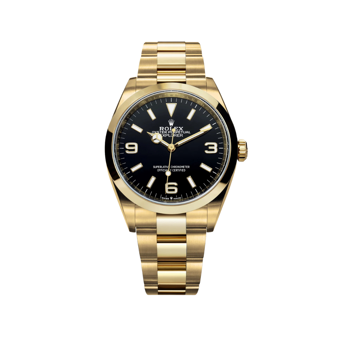 Rolex  Explorer Full Gold Explorer