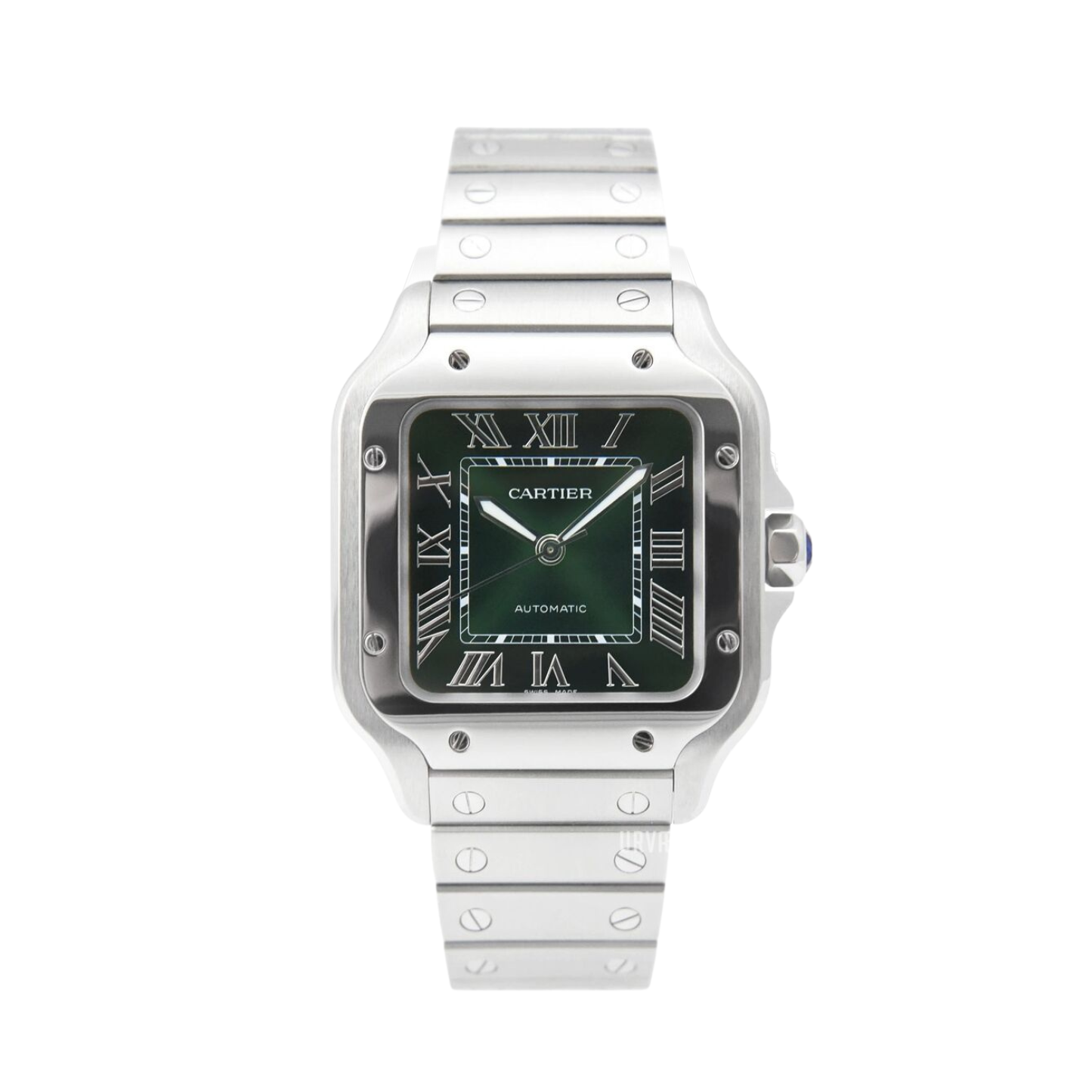 Cartier Santos Large Cadran Vert Quartz