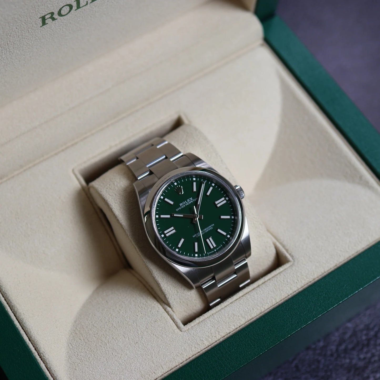 Rolex Oyster Perpetual VERT Quartz