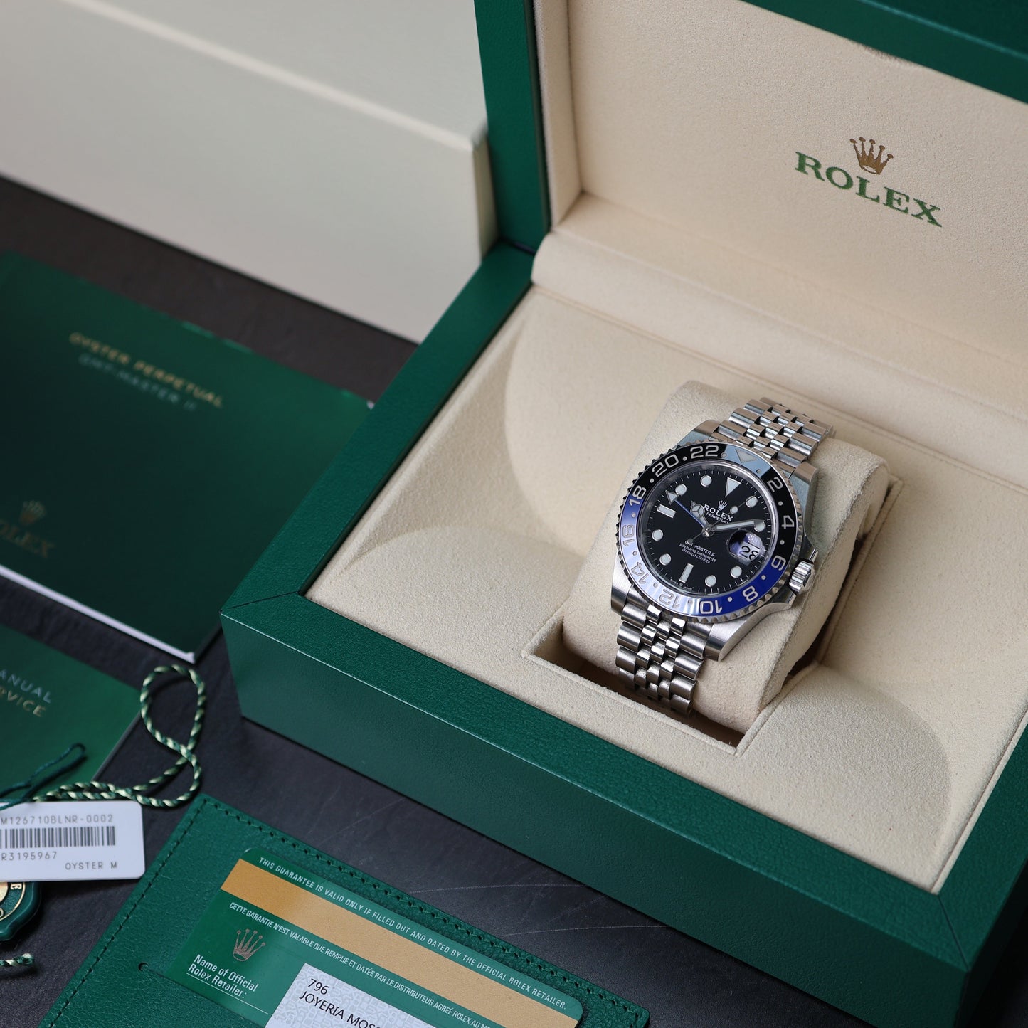 Rolex GMT Master II "Batman"