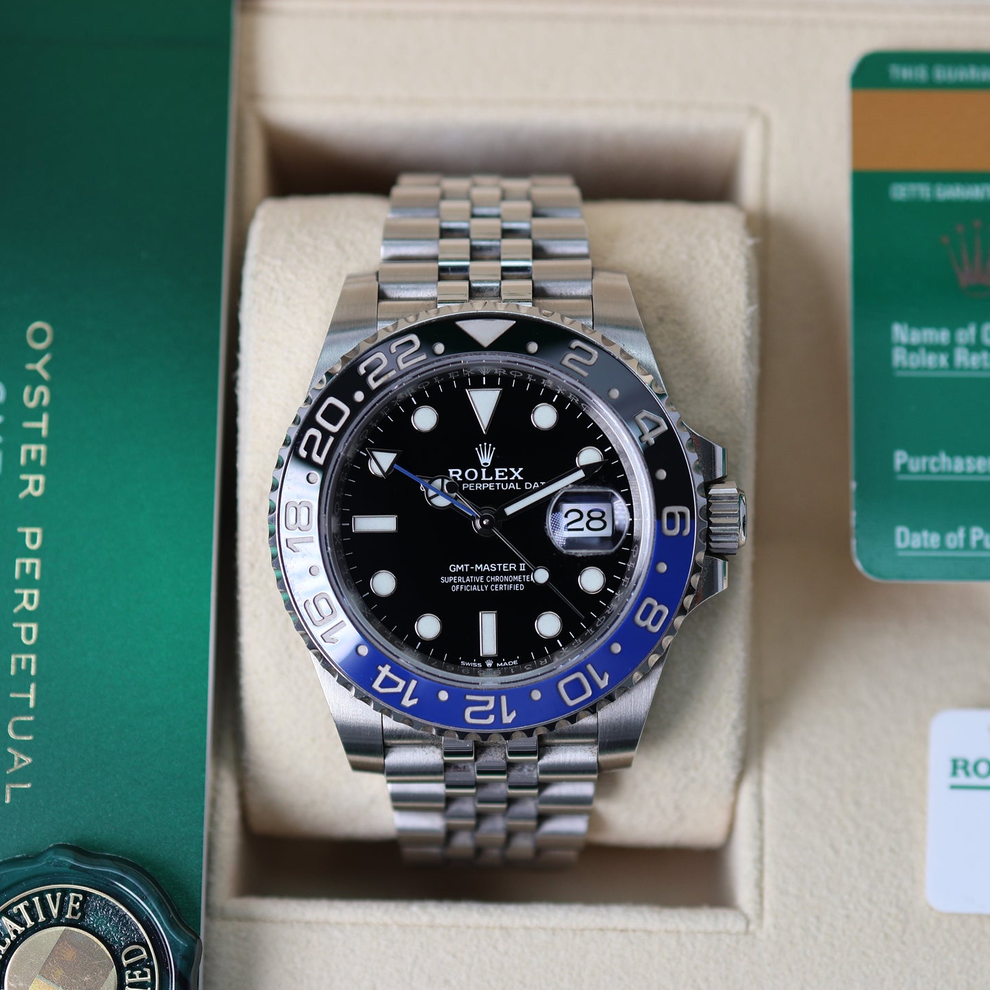 Rolex GMT Master II "Batman"