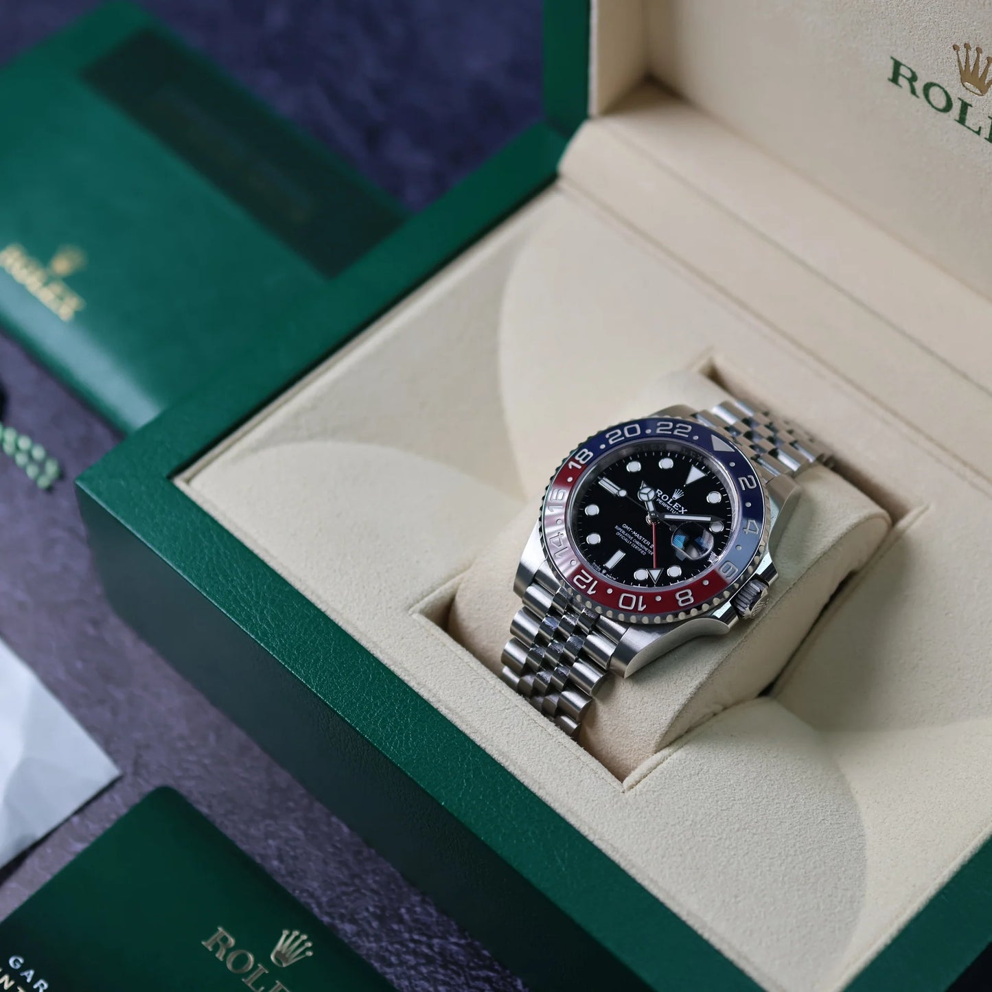 ROLEX GMT MASTER II PEPSI