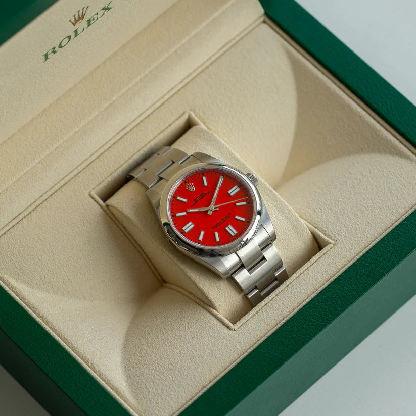 Rolex Oyster Perpetual Rouge Quartz