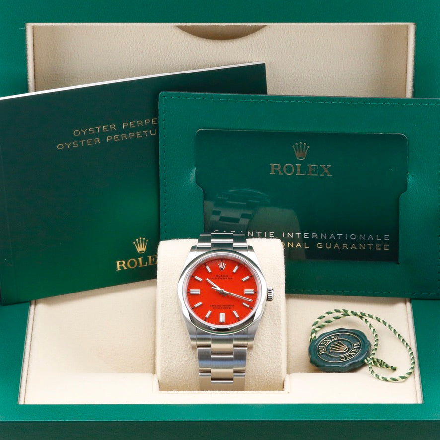 Rolex Oyster Perpetual Rouge Quartz