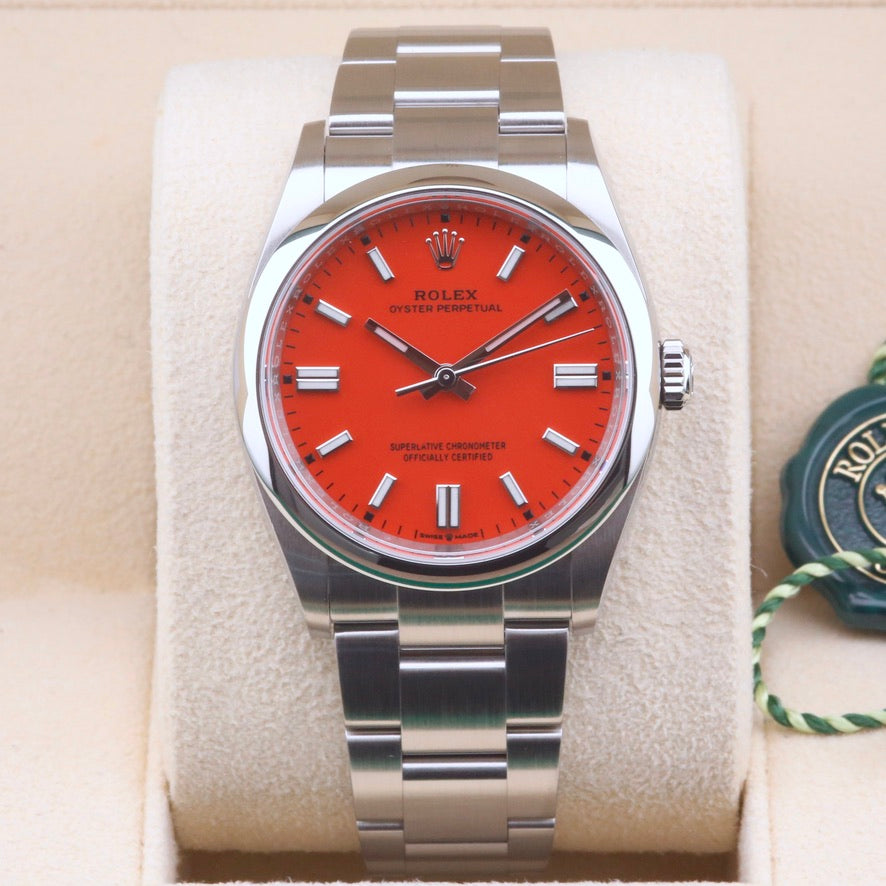 Rolex Oyster Perpetual Rouge Quartz