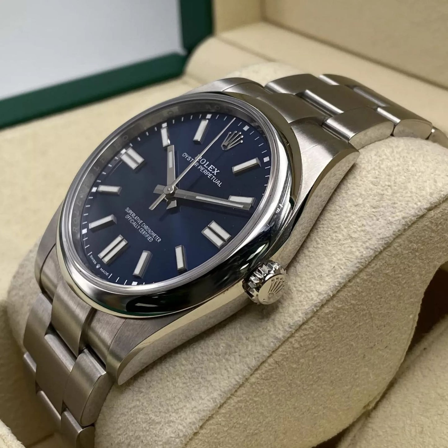 Rolex Oyster Perpetual Bleu Quartz