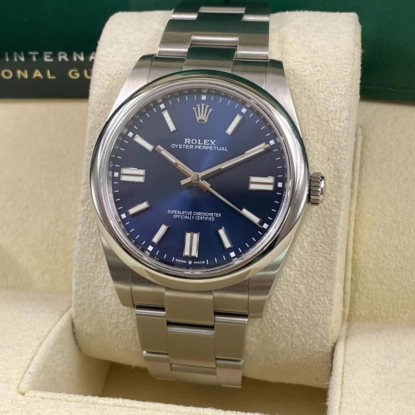 Rolex Oyster Perpetual Bleu Quartz