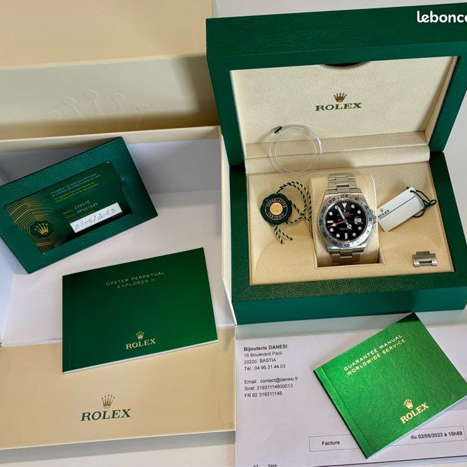 Rolex Explorer II Noir Quartz