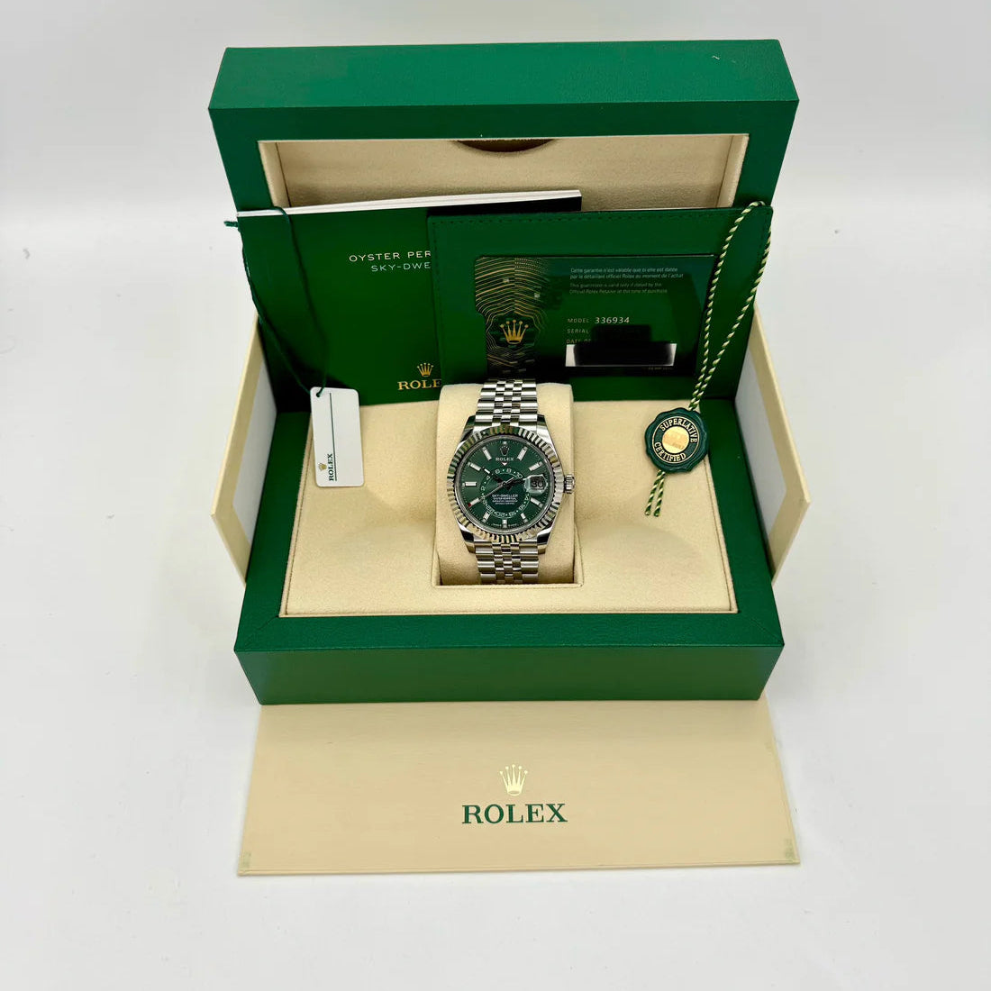 Rolex Sky Dweller Vert Quartz