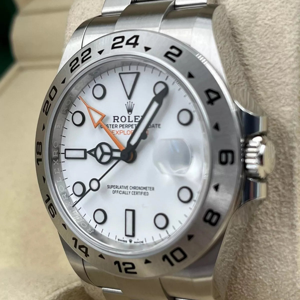 Rolex Explorer Blanc Quartz