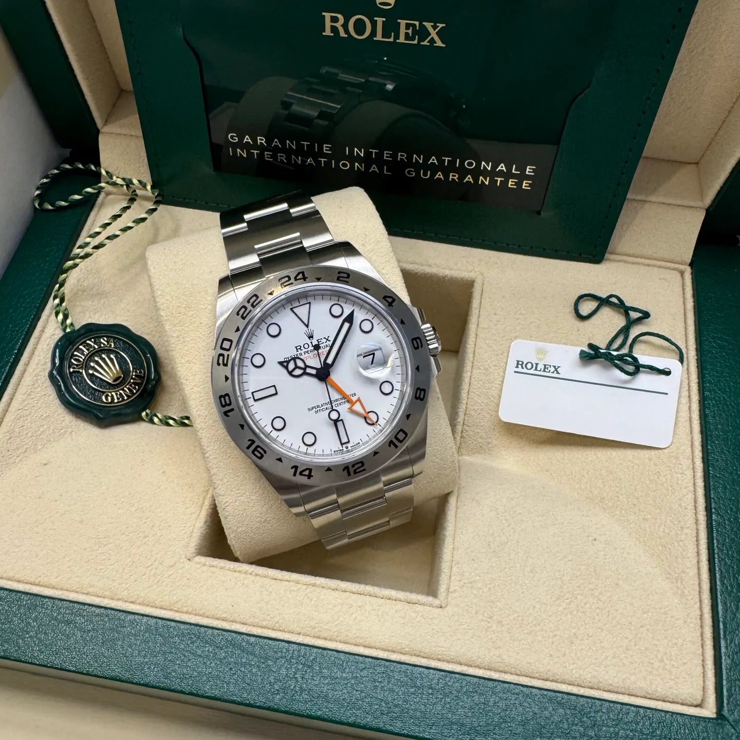 Rolex Explorer Blanc Quartz