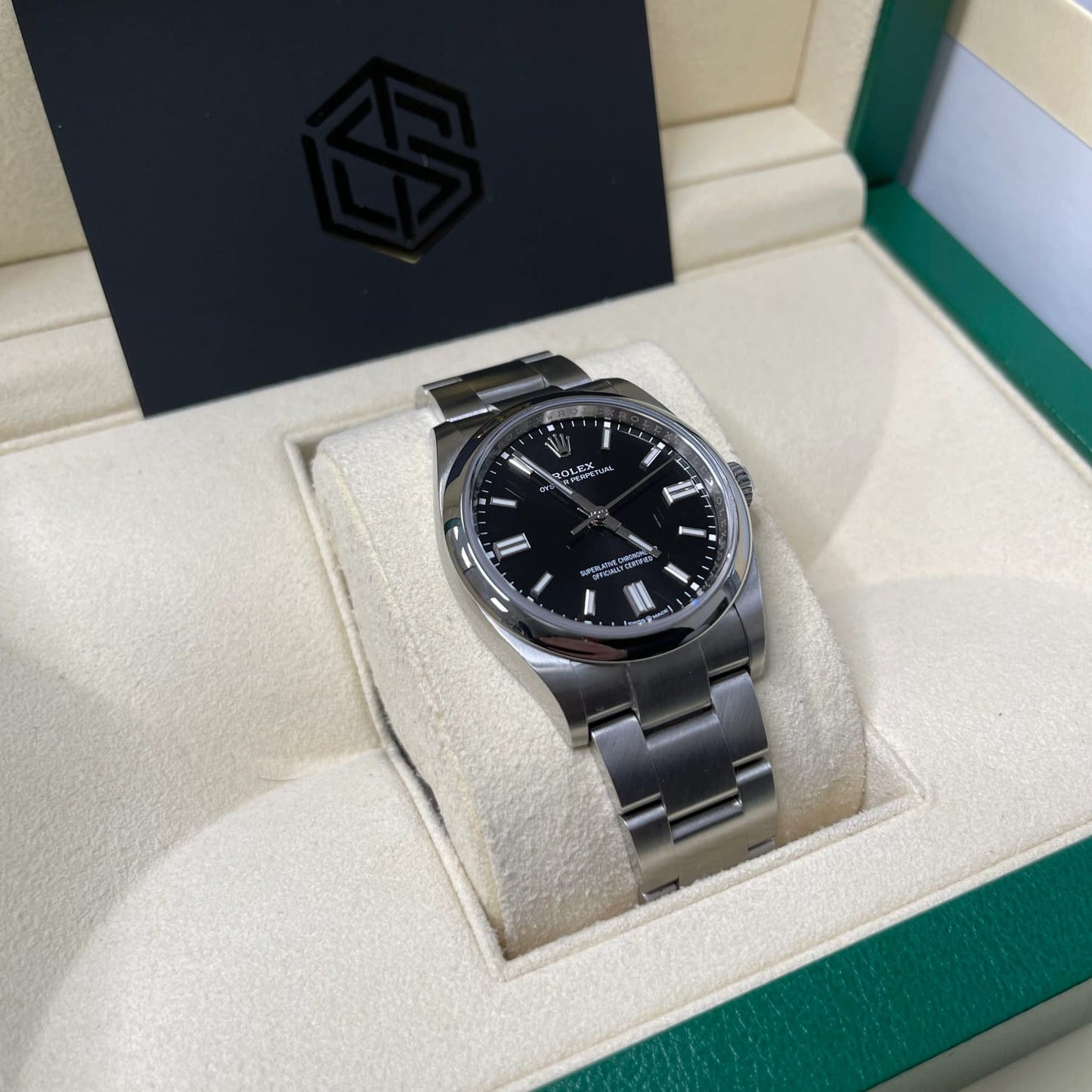 Rolex Oyster Perpetual Noir Quartz