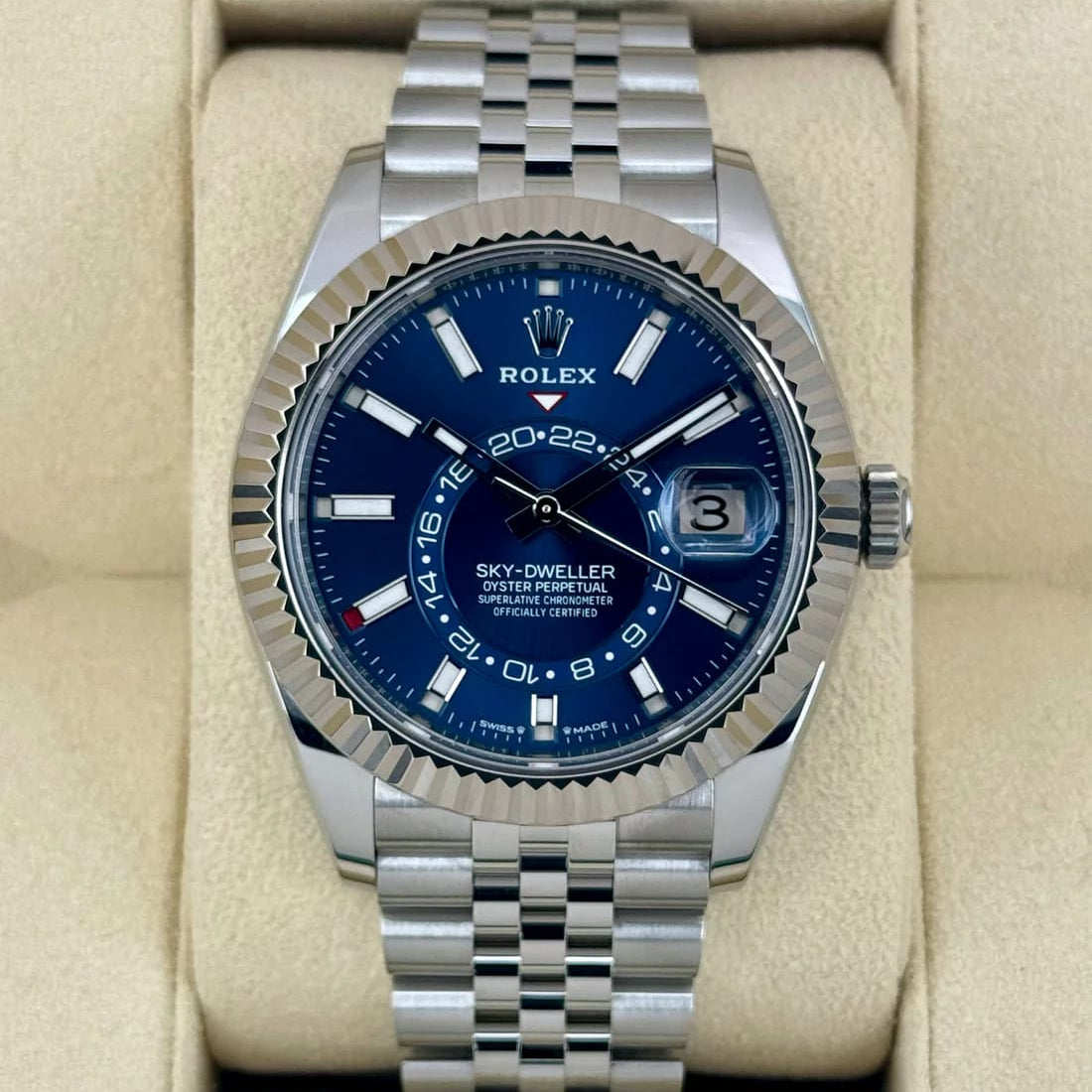 Rolex Sky Dweller Bleu Quartz