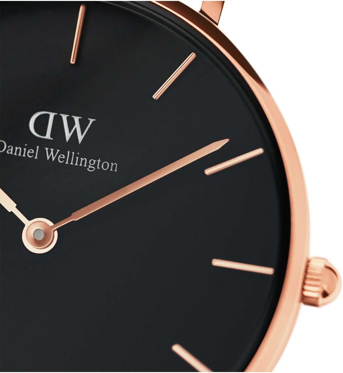 Montre Femme Daniel Wellington Classique Rose Gold Noir