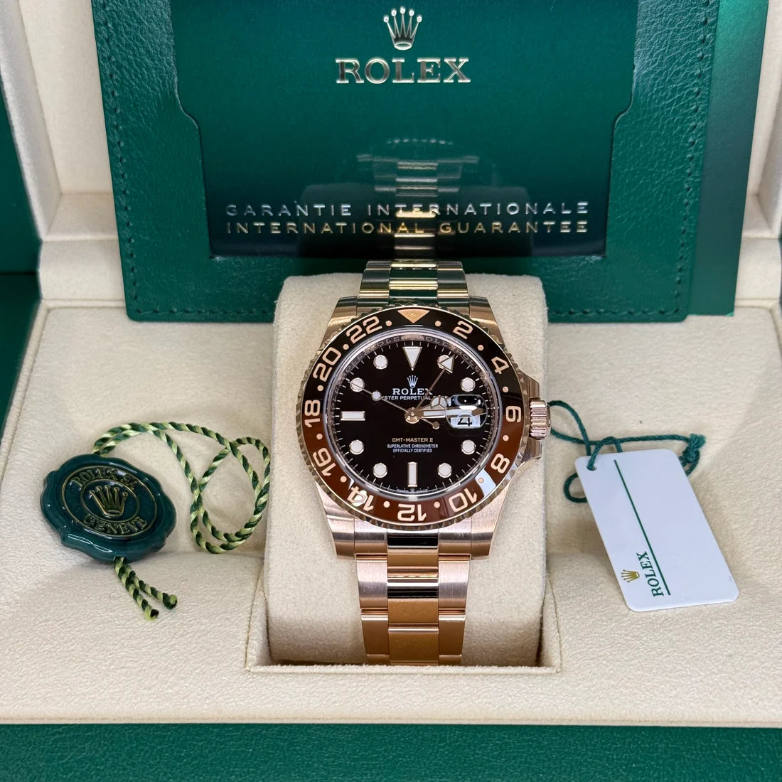 Rolex GMT-Master II or Everose