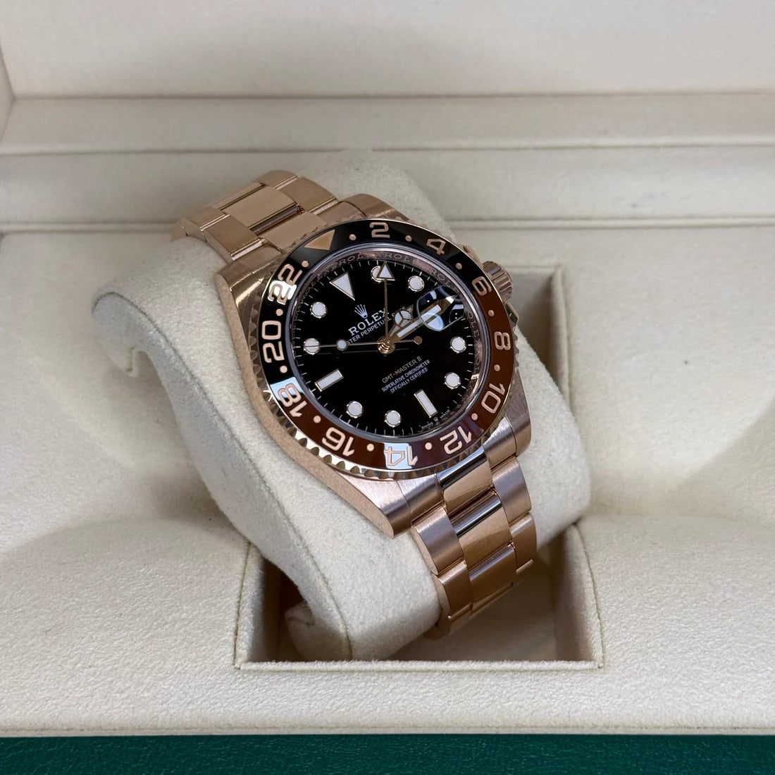 Rolex GMT-Master II or Everose