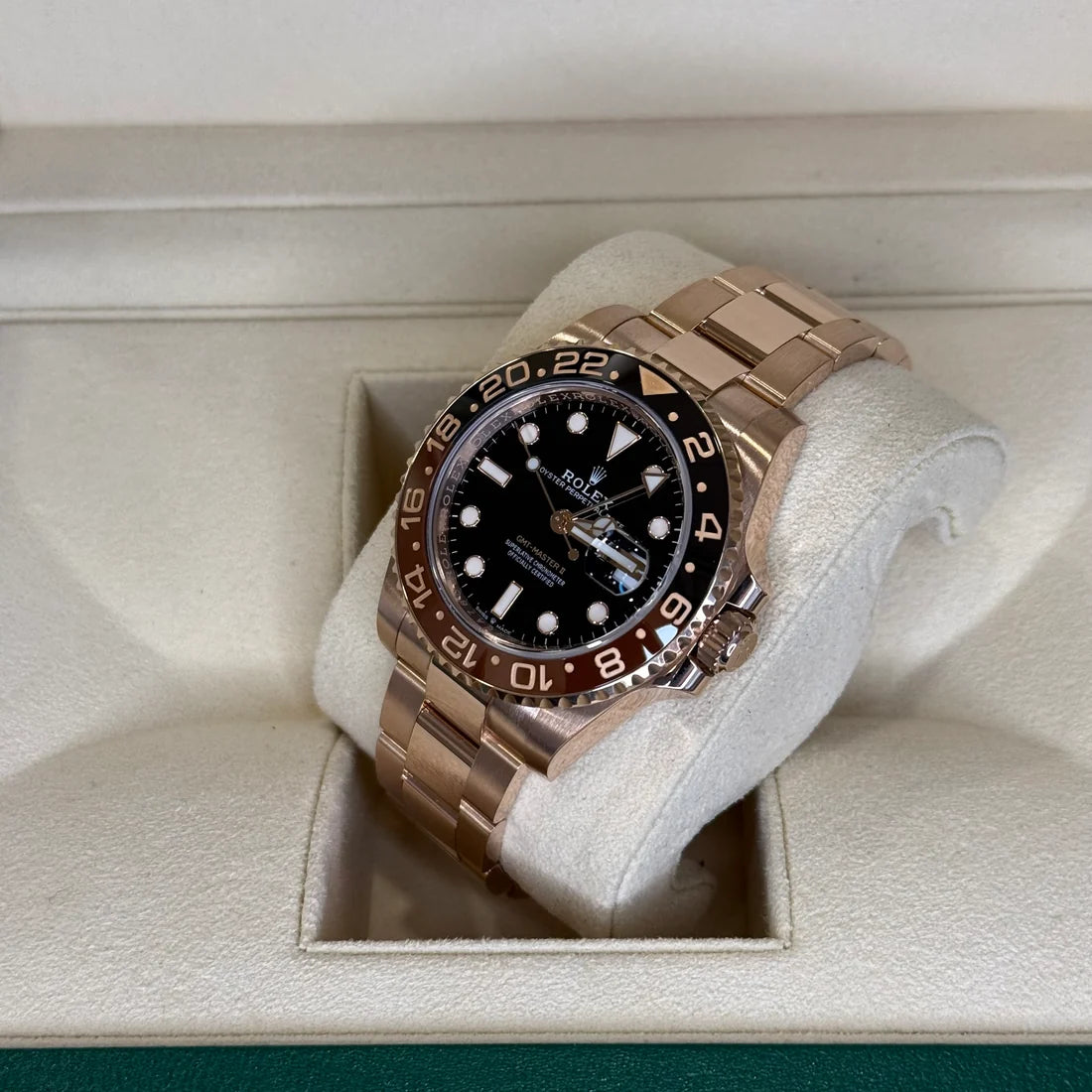 Rolex GMT-Master II or Everose