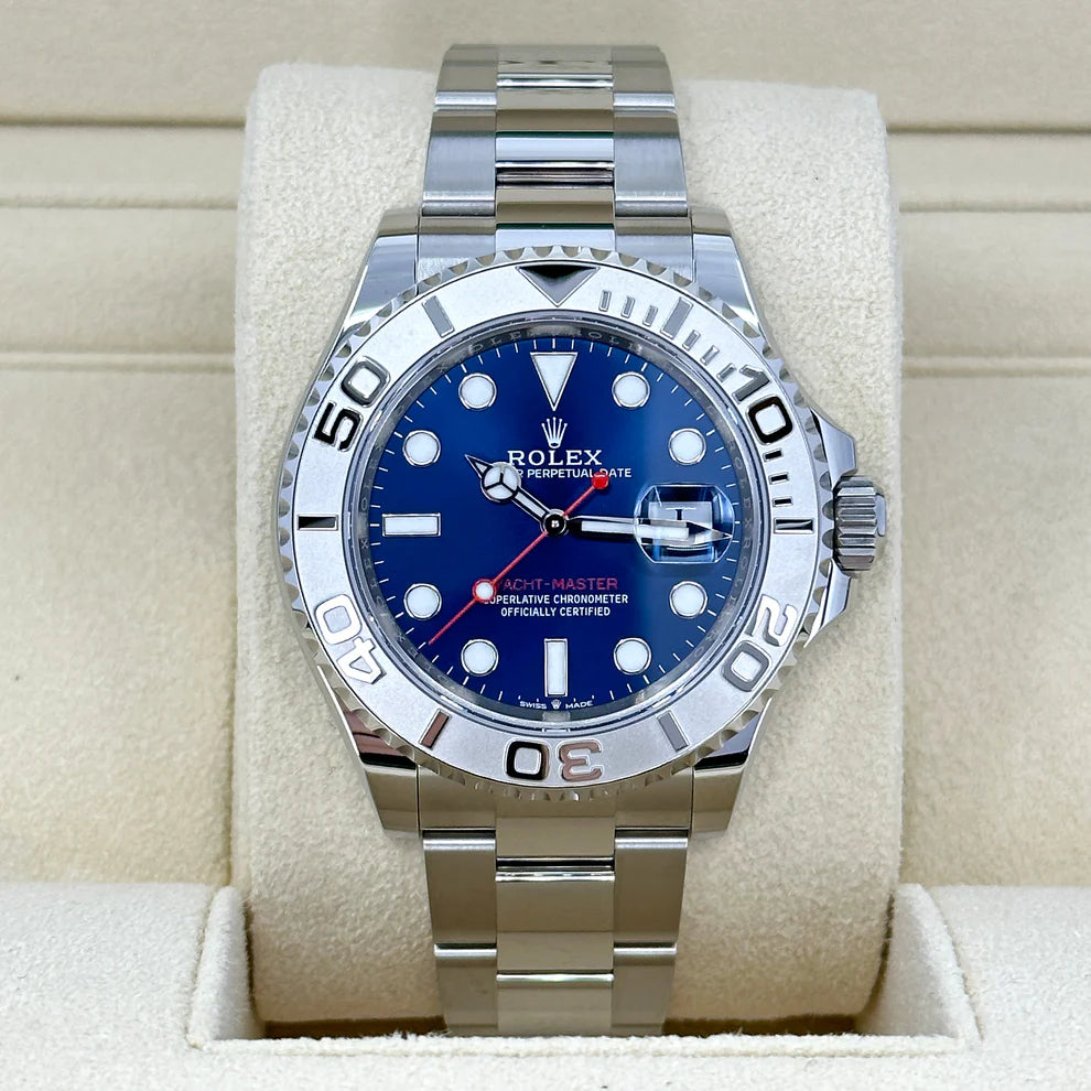Rolex Yacht-Master Métale Bleu Quartz