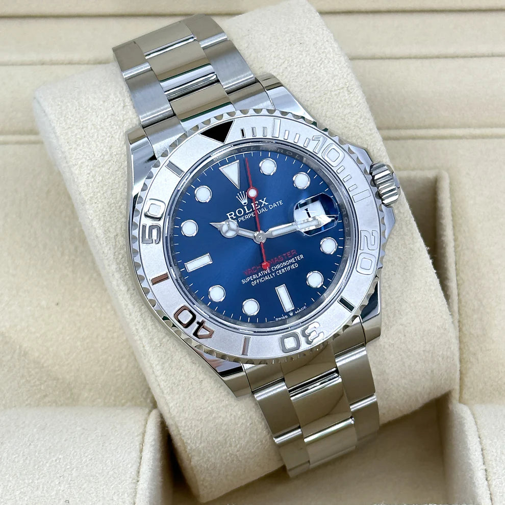 Rolex Yacht-Master Métale Bleu Quartz
