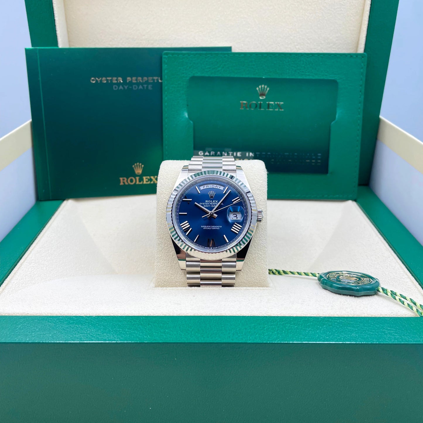 Rolex Day-Date Bleu