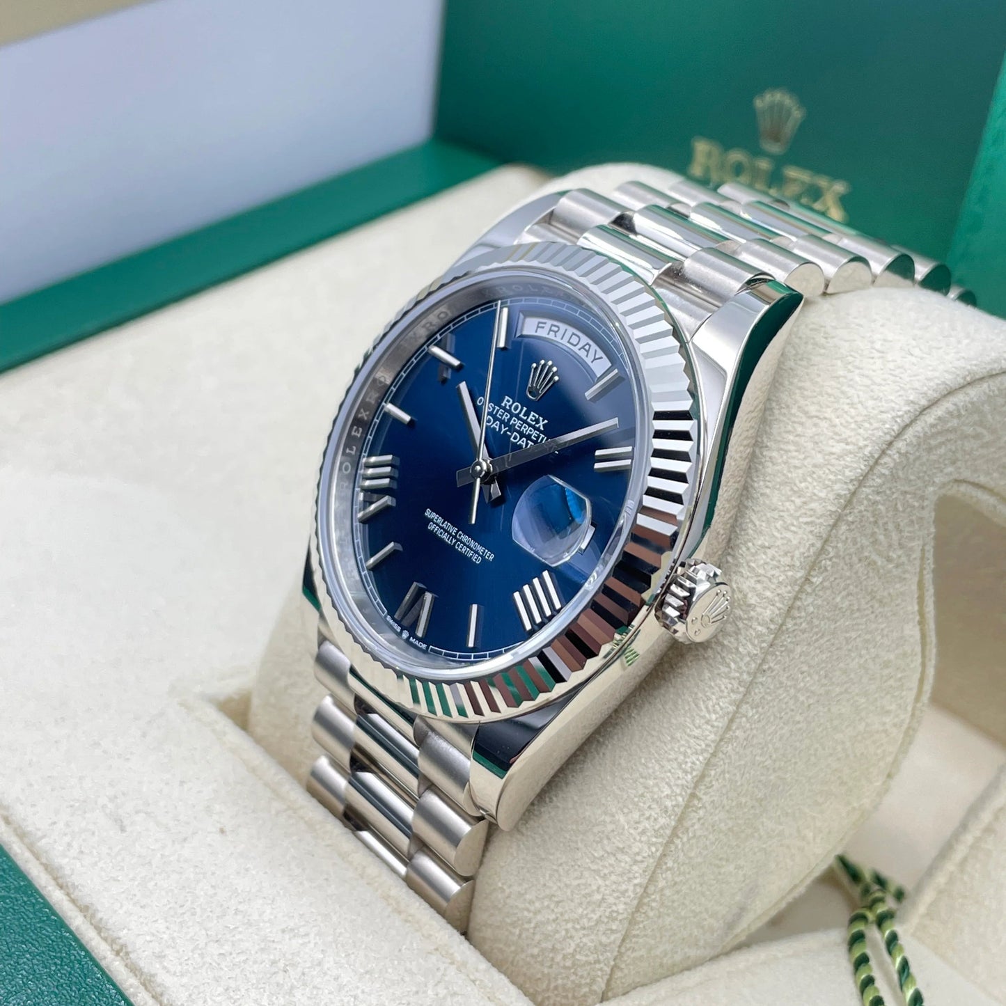 Rolex Day-Date Bleu
