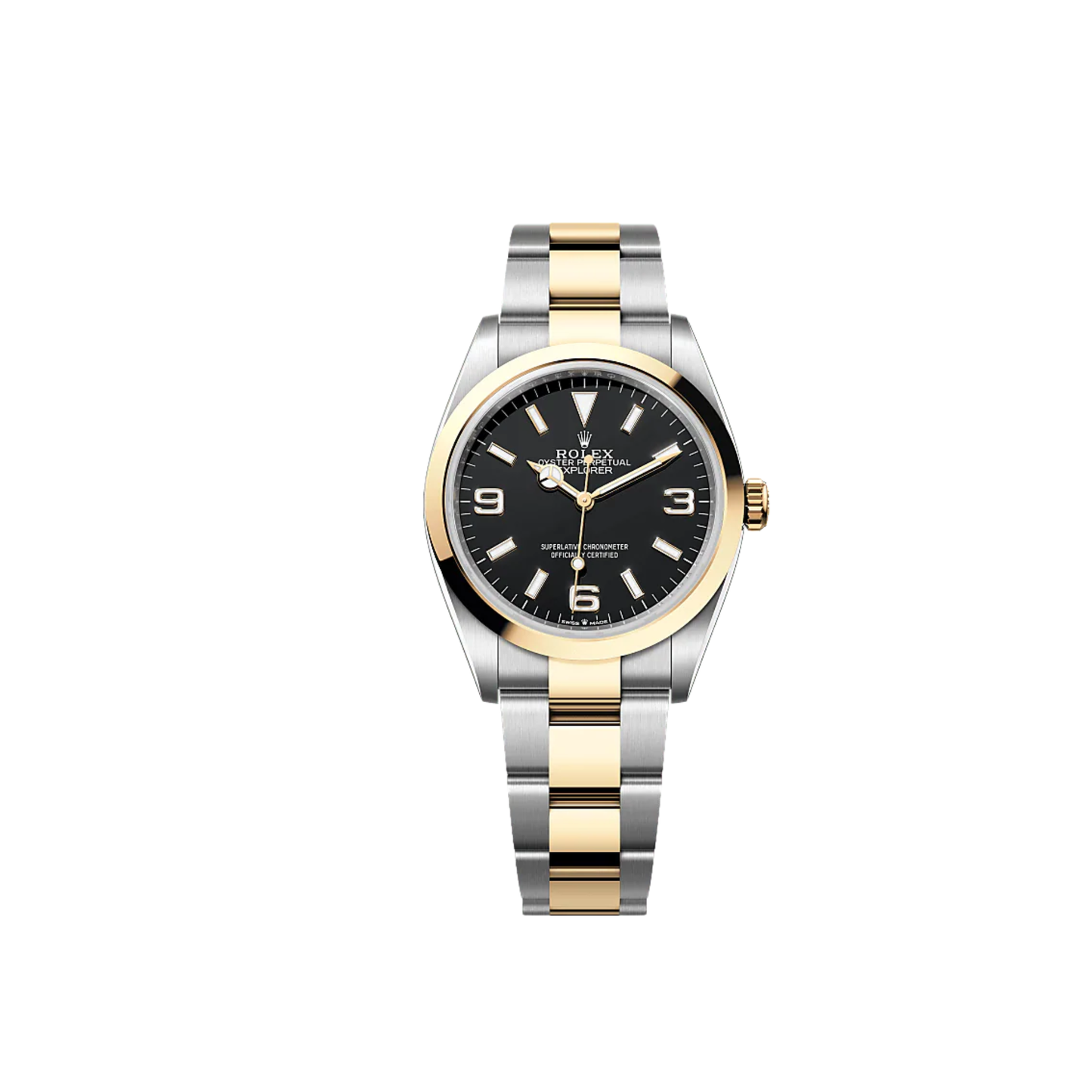 Rolex Explorer Stainless Yellow Gold Quartz