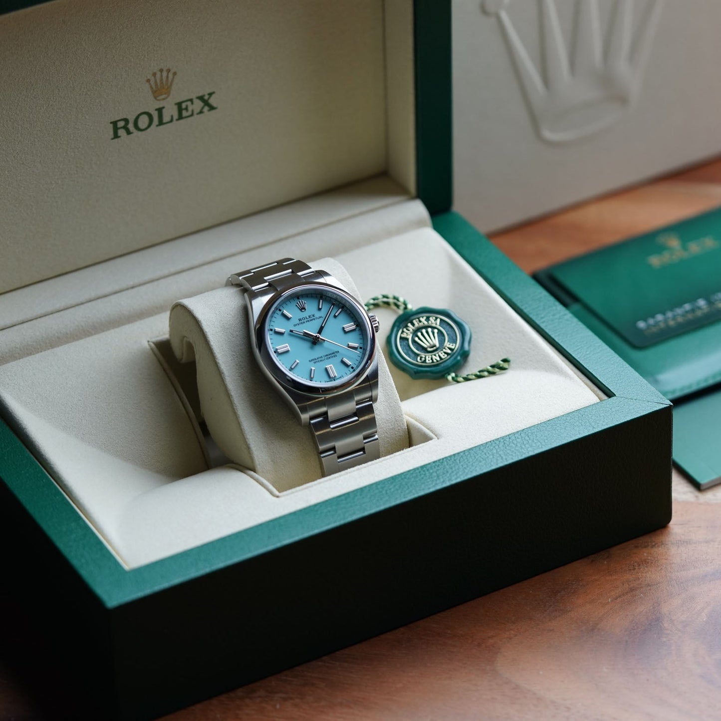 Rolex Oyster Perpetual Tiffany Quartz