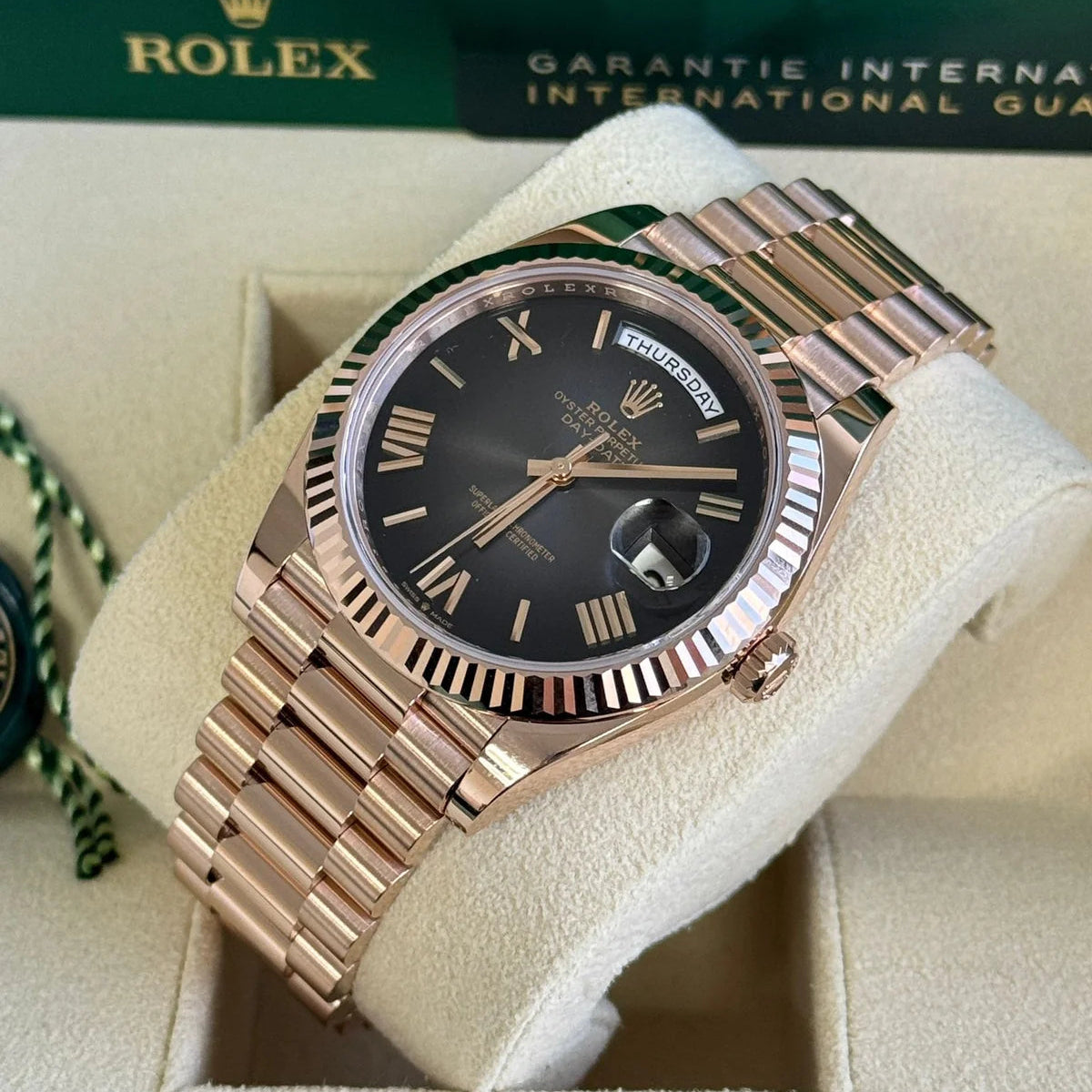 Rolex Day-Date 40 Oyster, or Everose  Quartz