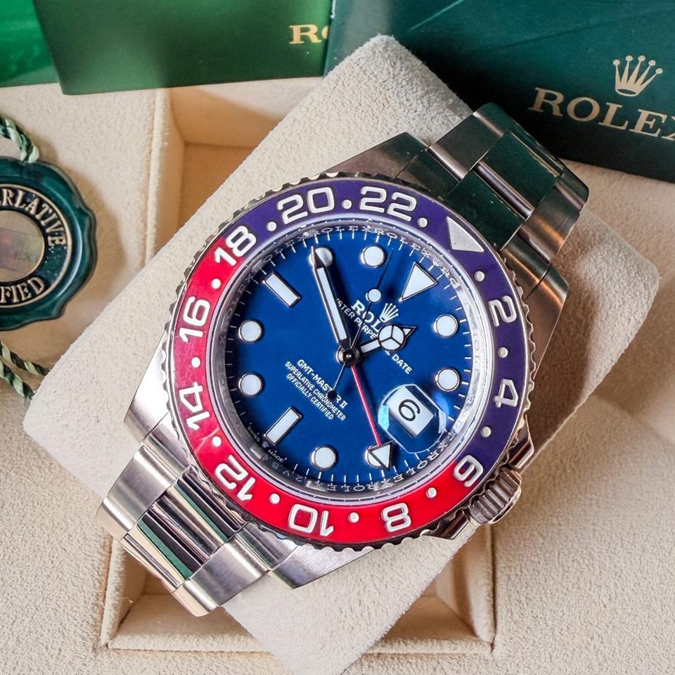 Rolex GMT-Master II , Blue Dial