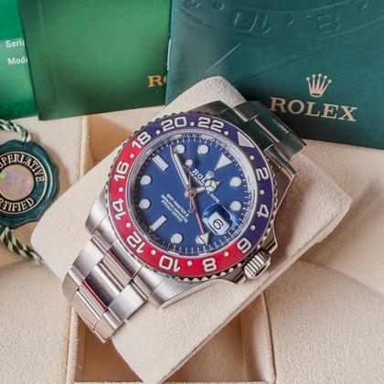 Rolex GMT-Master II , Blue Dial