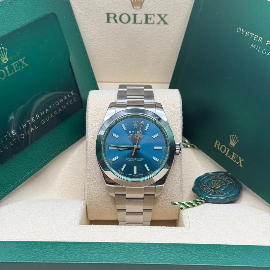 Rolex Milgauss Bleu