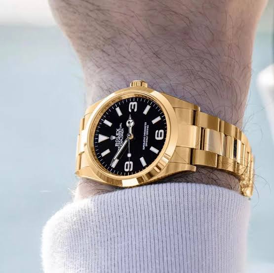 Rolex  Explorer Full Gold Explorer