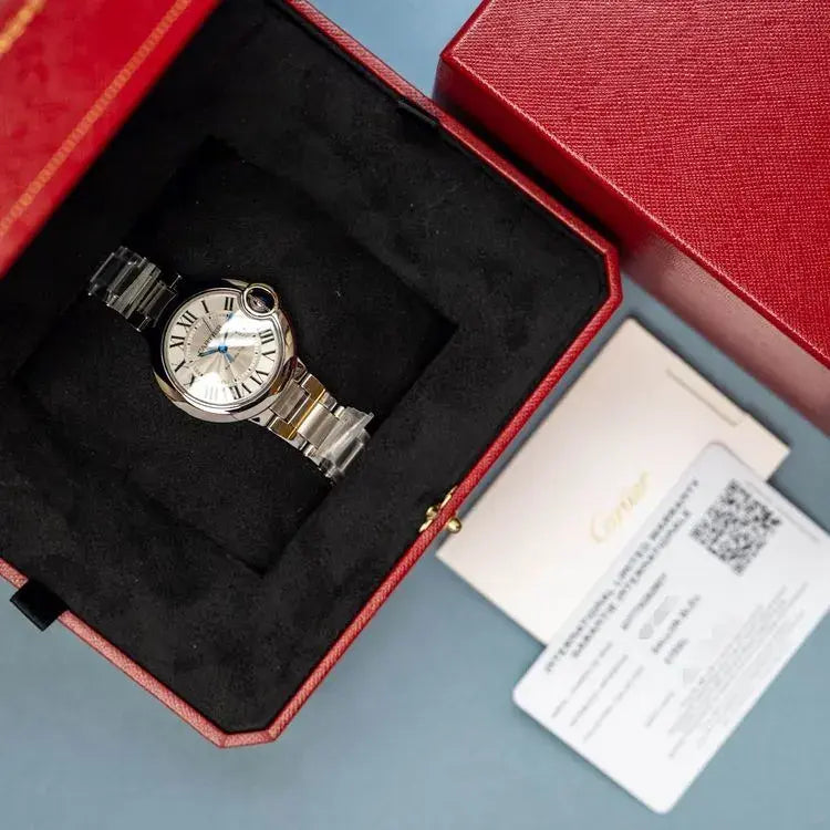 Cartier Ballon Bleu silver