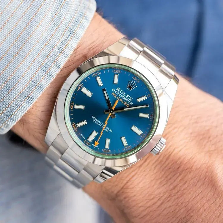 Rolex Milgauss Bleu