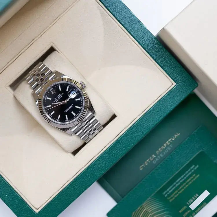 Rolex Datejust Noir Dial Jubilée Quartz